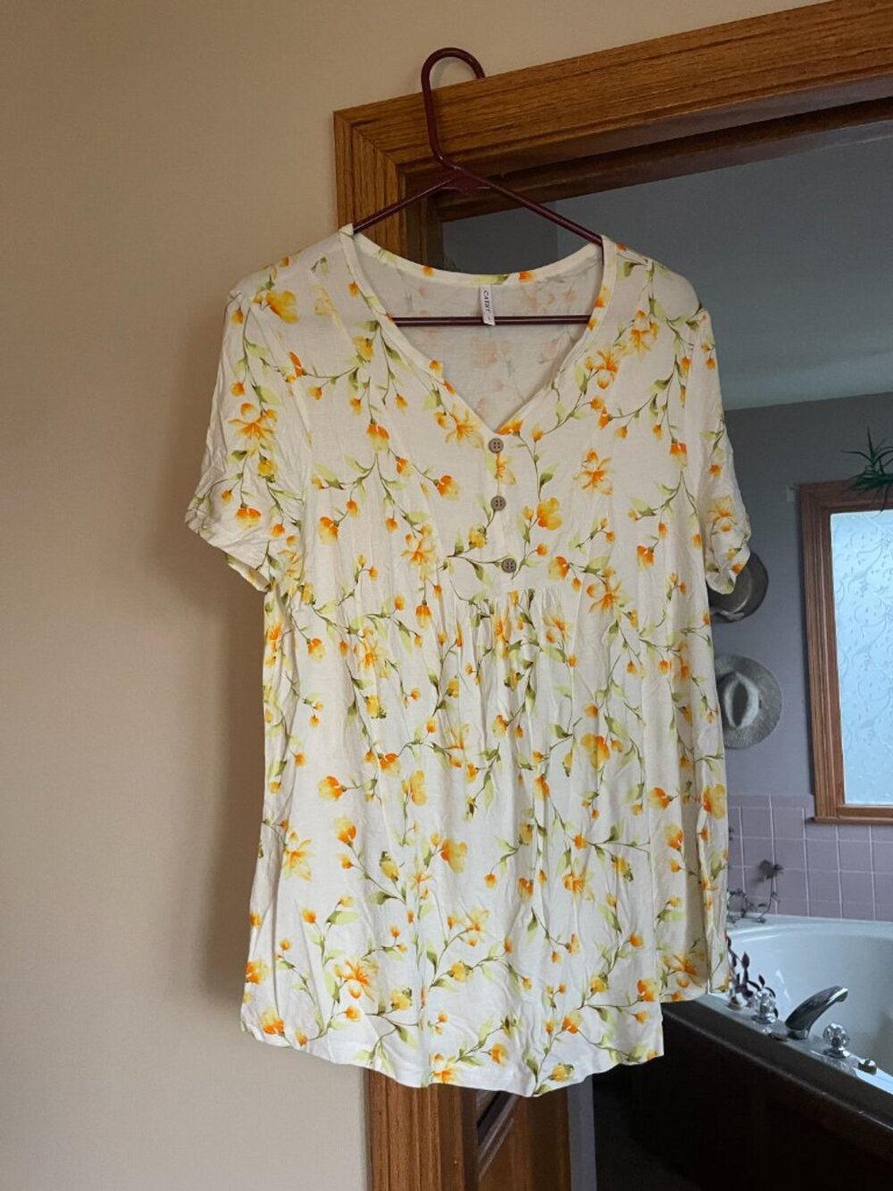 Cathy Floral Maternity Top